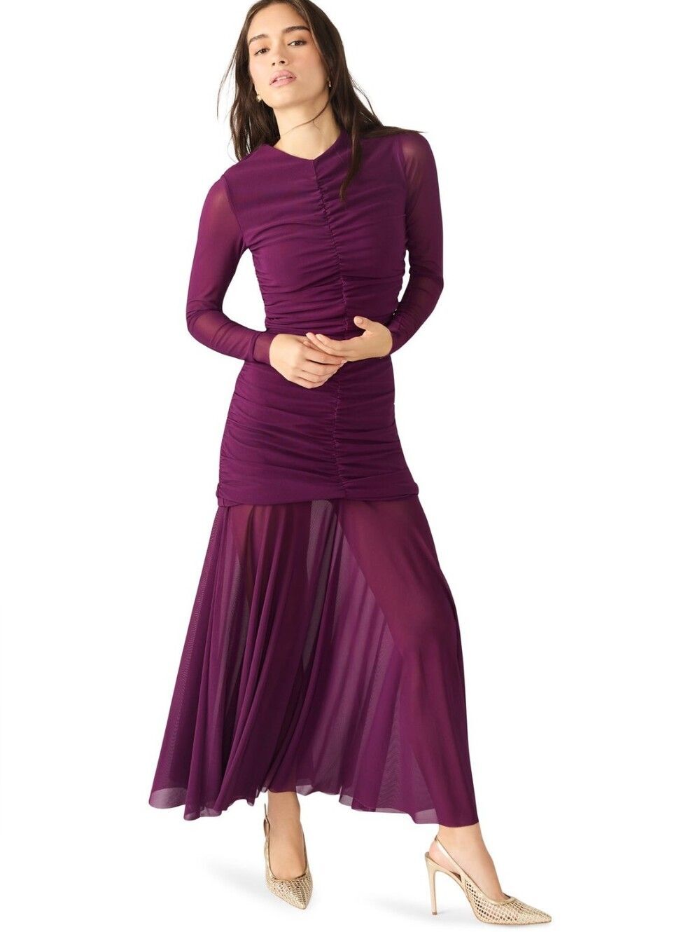 {Steve Madden} Kiara Dress - Beet - SIZE LARGE